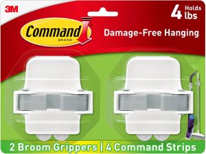 Command Broom Gripper: Revolutionize Your Storage Solutions Command Broom Gripper