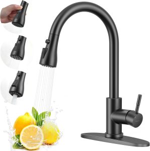 Matte Black Faucet Kitchen: Elevate Your Home Style Matte Black Faucet Kitchen