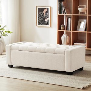 Ottoman Storage Foldable: Maximize Space Stylishly Ottoman Storage Foldable