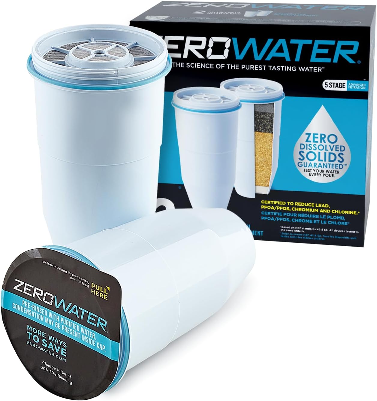 Replace Zero Water Filter