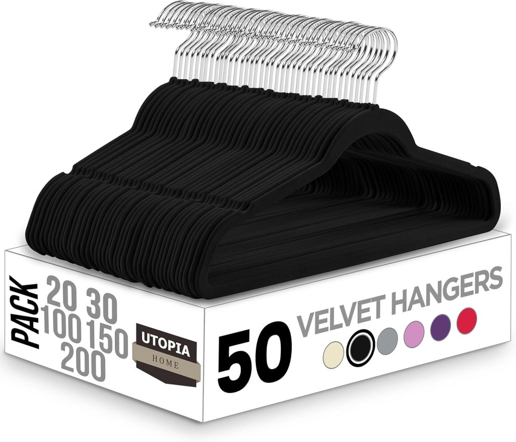 Utopia Velvet Hangers