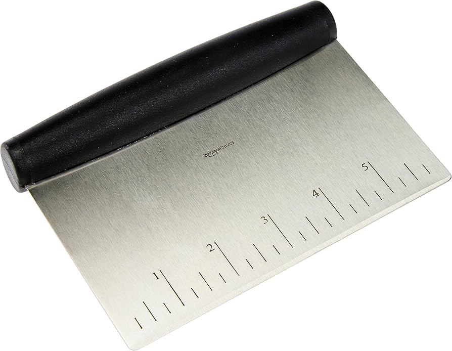 Amazon Basics Multi-Purpose Stainless Steel Scraper: Versatile Tool for Every Kitchen Task